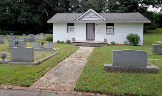 Cemetery OFFICE on 4th Ave